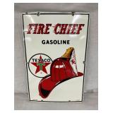 1960 PORC. FIRE CHIEF PUMP PLATE