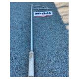 OTHERSIDE MOBIL OIL SIGN W/ POLE