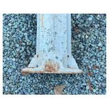BASE FLUTED SIGN POLE