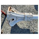 CLOSEUP FLUTED POLE BASE