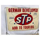 CLOSEUP VIEW EMB. STP RACK SIGN