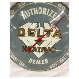 CLOSEUP VIEW THERMOMETER