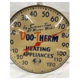 CLOSEUP VIEW THERMOMETER