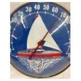 CLOSEUP VIEW THERMOMETER