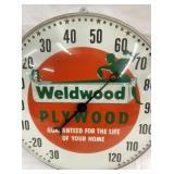 CLOSEUP VIEW THERMOMETER