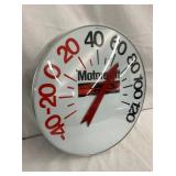 18IN MOTORCRAFT THERM. W/ GLASS FRONT