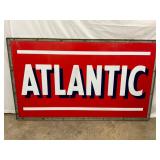 PORC. DS ATLANTIC SIGN W/ FRAME