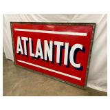 PORC. DS ATLANTIC SIGN W/ FRAME