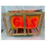 SIDE 2 GAS NEON SIGN