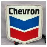 EMB. CHEVRON LIGHTUP CAN SIGN
