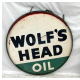 SIDE 2 PORC. WOLFS HEAD SIGN