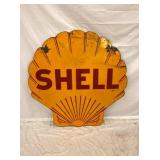 48IN PORC. DS SHEEL CLAM SIGN