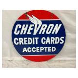 SIDE 2 PORC. CHEVRON SIGN