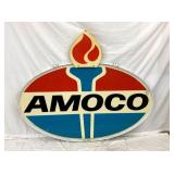 PLASTIC DS AMOCO W/ FLAME AND BAND