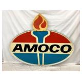 SIDE 2 AMOCO SIGN W/FLAME AND BAND