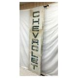 ORIG. CHEVROLET DEALER VERTICAL SIGN