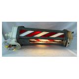 EARLY PORC. 33IN BARBER SHOP POLE