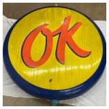 CLOSEUP PORC. OK DEALER SIGN