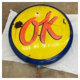 SIDE TO DSP OK DEALER POLE SIGN