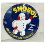 23IN SSP SNOBOY FRUITS & VEG. SIGN