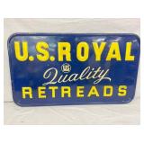 1959 EMB. SST US ROYAL SIGN 33X19