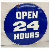 SSP OPEN 24 HOURS SIGN