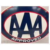 CLOSEUP VIEW AAA SIGN