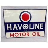 1958 SST HAVOLINE MOTOR OIL SIGN