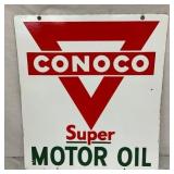CLOSEUP VIEW CONOCO SIGN