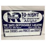 SSP NATURES REMEDY SIGN 35X24