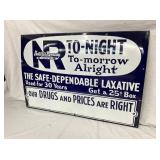SSP NATURES REMEDY SIGN 35X24
