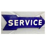 SSP SERVICE ARROW SIGN 49X16