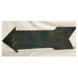 BACKVIEW SERVICE ARROW SIGN