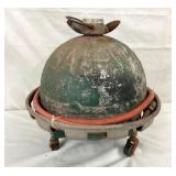 EARLY UNUSUAL CAST ALUM. WAGNER AIR TANK