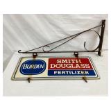 SMITH DOUGLAS FERT. TIN SWINGER SIGN