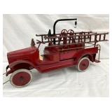 EARLY BUDDYL LADDER FIRE TRUCK 26X15