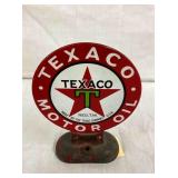 PORC. TEXACO PADDLE PUMP SIGN