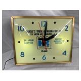 YANDLES TRUCKS DEALER CLOCK CHARLOTTE NC