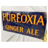 EMB. SST GINGER ALE SIGN & BOTTLE