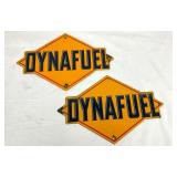 RARE PORC. DYNAFUEL PUMP PLATES 12X8