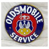 SSP OLDSMOBILE SERVICE DEALER SIGN