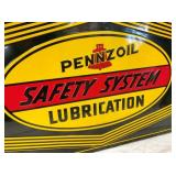 SST EMB. PENNZOIL LUB. SIGN 60X36
