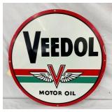 24IN SST VEEDOL MOTOR OIL SIGN