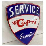SSP CAPRI SCOOTER DEALER SIGN 16X20