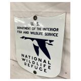 SSP US WILDLIFE REFUGE SIGN 13X15