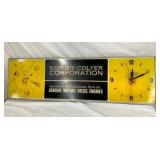 GENERAL MOTORS DEALER LIGHTUP CLOCK