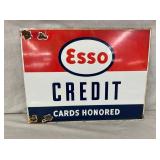 SIDE 2 ESSO CREDIT CARD SIGN