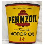 1961 SST PENNZOIL OIL SIGN 33X48