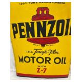 SELF FRAMED MOTOR OIL SIGN