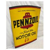 1961 SST PENNZOIL OIL SIGN 33X48